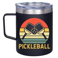 Pickleballer Pickle Baller Pickleball Player 12oz Stainless Steel Coffee Mug