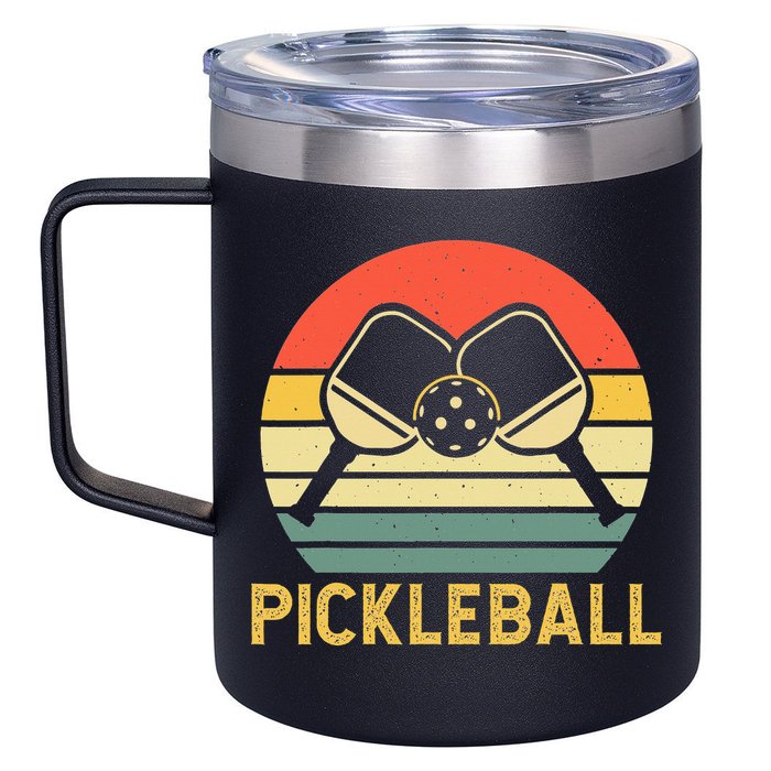 Pickleballer Pickle Baller Pickleball Player 12oz Stainless Steel Coffee Mug
