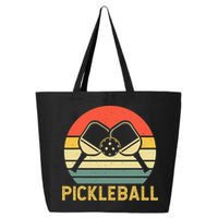 Pickleballer Pickle Baller Pickleball Player 25L Jumbo Tote