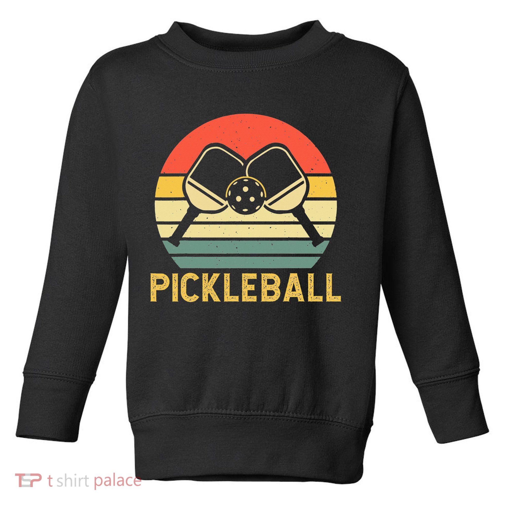 Pickleballer Pickle Baller Pickleball Player Toddler Sweatshirt