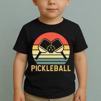 Pickleballer Pickle Baller Pickleball Player Toddler T-Shirt