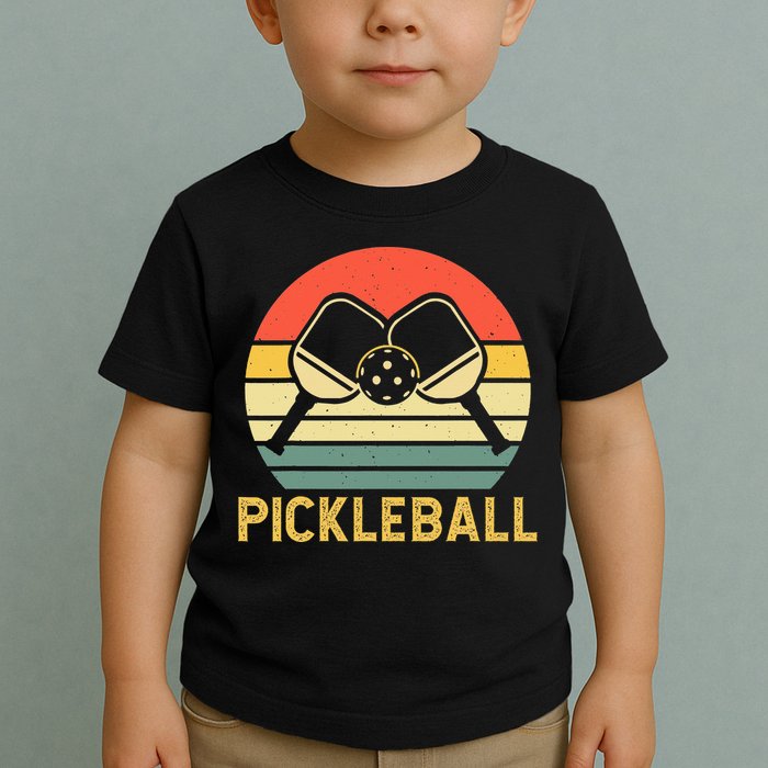 Pickleballer Pickle Baller Pickleball Player Toddler T-Shirt