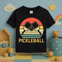 Pickleballer Pickle Baller Pickleball Player Toddler T-Shirt