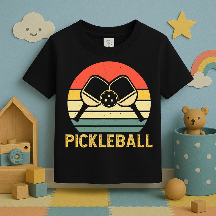 Pickleballer Pickle Baller Pickleball Player Toddler T-Shirt