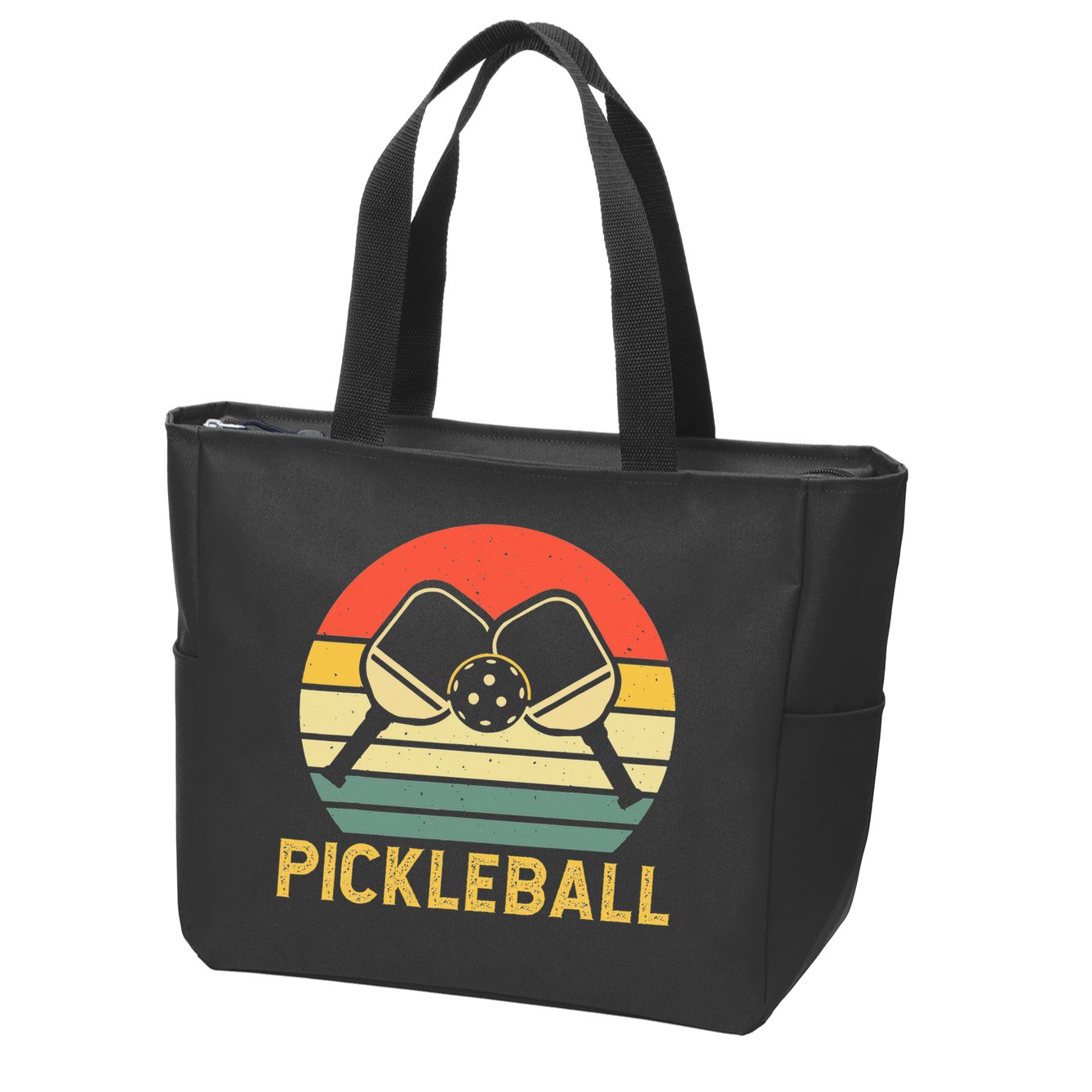 Pickleballer Pickle Baller Pickleball Player Zip Tote Bag