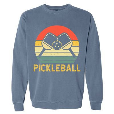 Pickleballer Pickle Baller Pickleball Player Garment-Dyed Sweatshirt