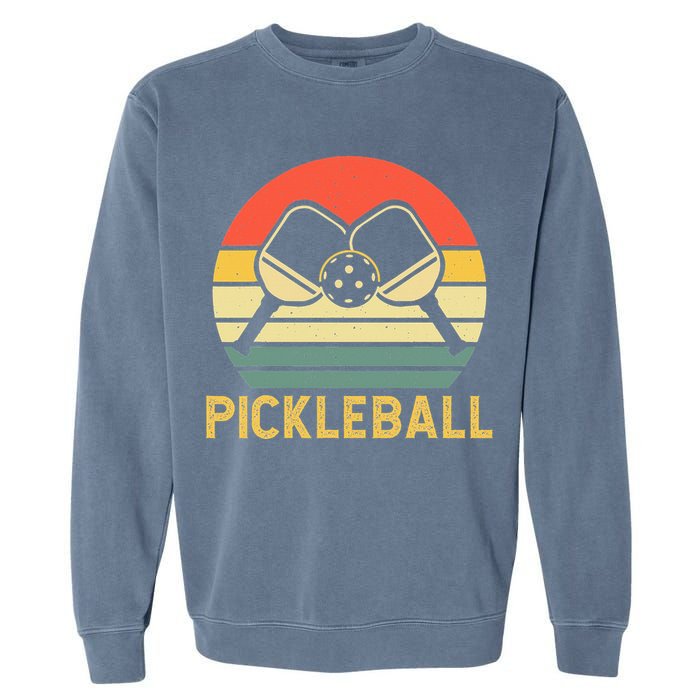 Pickleballer Pickle Baller Pickleball Player Garment-Dyed Sweatshirt