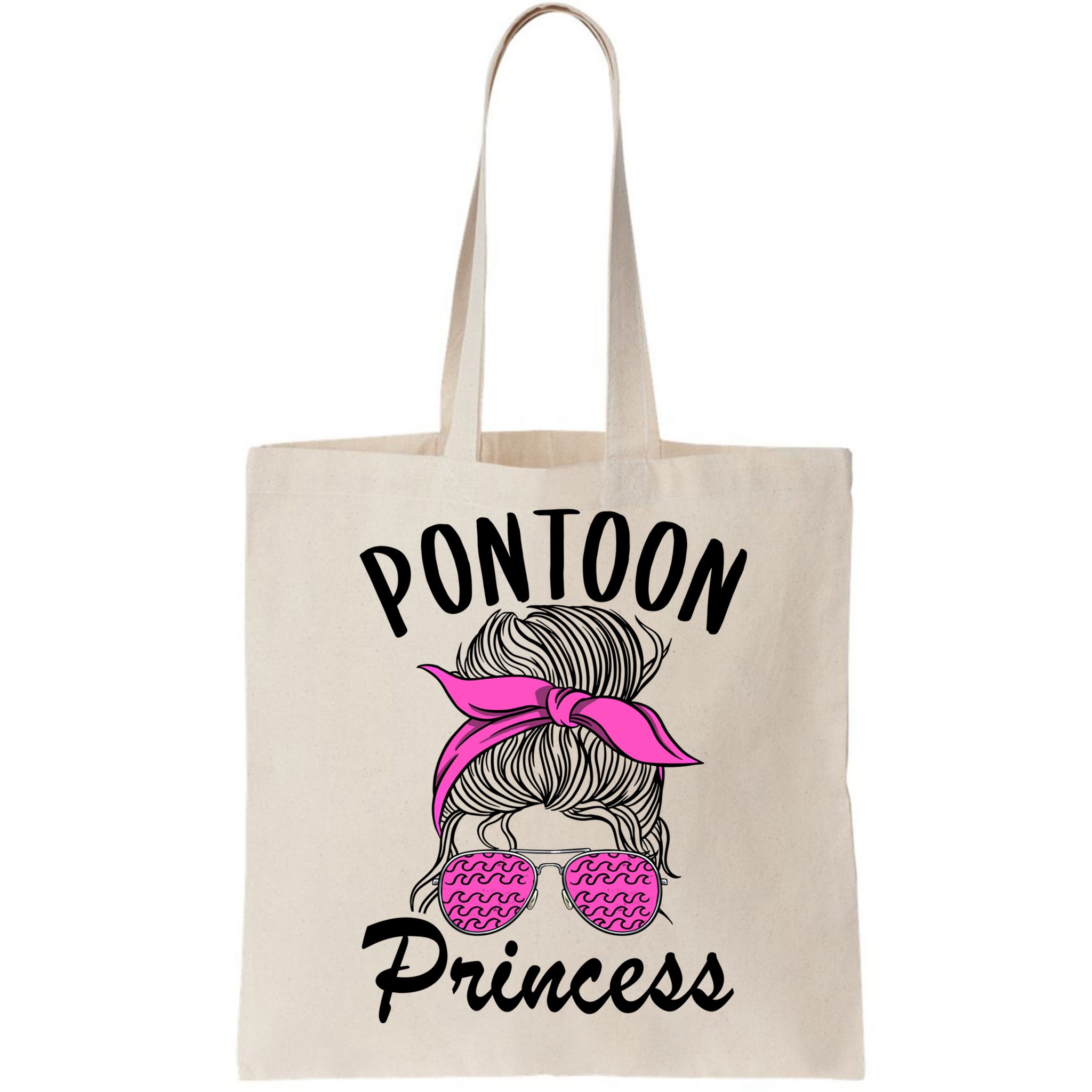 Pontoon Princess Boating Mom Lake Life Funny Pontooning Meaningful Gift Bag