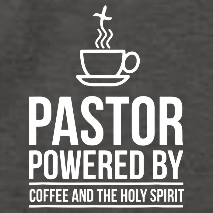 Pastor Powered By Coffe And The Holy Spirit Vector Backpack