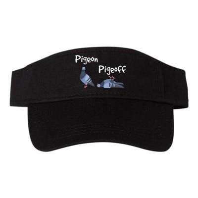 Pigeon Pigeoff Bird Birdwatcher Birdwatching Pigeon Racing Valucap Bio-Washed Visor