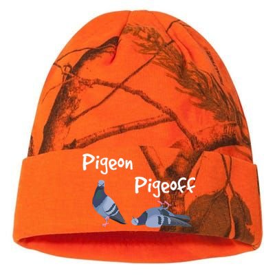 Pigeon Pigeoff Bird Birdwatcher Birdwatching Pigeon Racing Kati Licensed 12" Camo Beanie