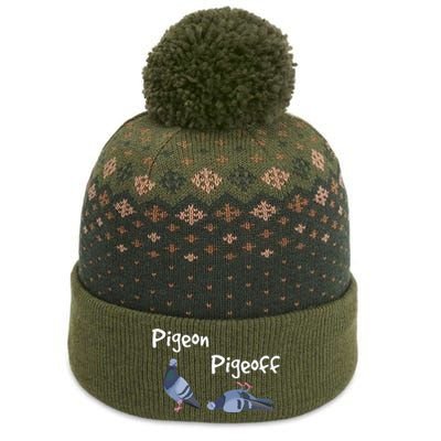 Pigeon Pigeoff Bird Birdwatcher Birdwatching Pigeon Racing The Baniff Cuffed Pom Beanie