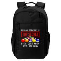 Pool Player Billiards Gift Game Play Backpack