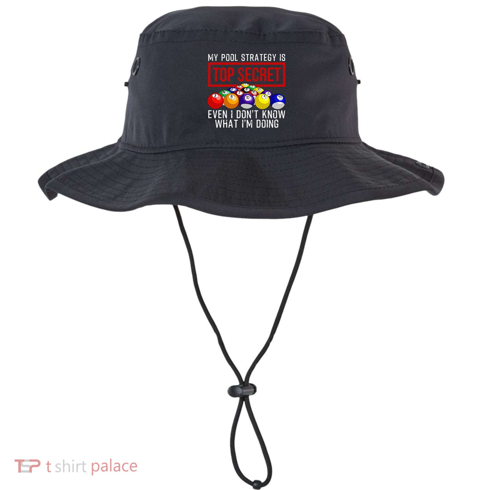 Pool Player Billiards Gift Game Play Bucket Hat