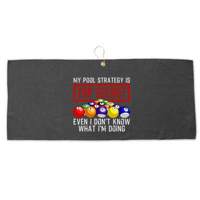 Pool Player Billiards Gift Game Play Large Microfiber Waffle Golf Towel