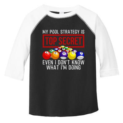 Pool Player Billiards Gift Game Play Toddler Fine Jersey T-Shirt