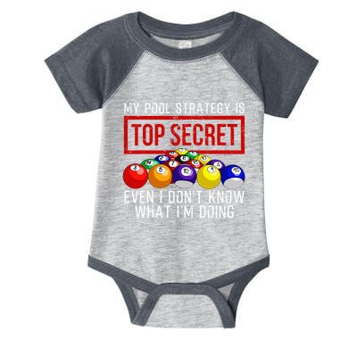 Pool Player Billiards Gift Game Play Infant Baby Jersey Bodysuit