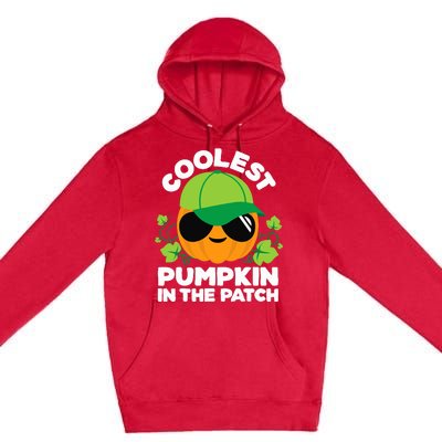 Pumpkin Patch Boy Or Girl Fall Coolest Halloween Premium Pullover Hoodie