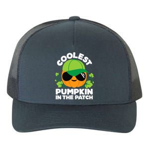 Pumpkin Patch Boy Or Girl Fall Coolest Halloween Yupoong Adult 5-Panel Trucker Hat