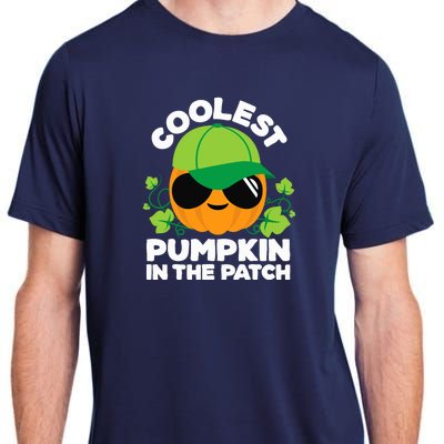 Pumpkin Patch Boy Or Girl Fall Coolest Halloween Adult ChromaSoft Performance T-Shirt