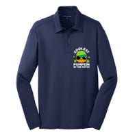 Pumpkin Patch Boy Or Girl Fall Coolest Halloween Silk Touch Performance Long Sleeve Polo