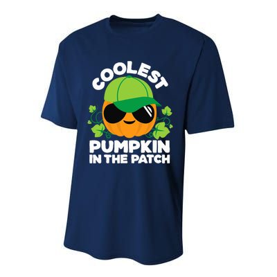 Pumpkin Patch Boy Or Girl Fall Coolest Halloween Performance Sprint T-Shirt