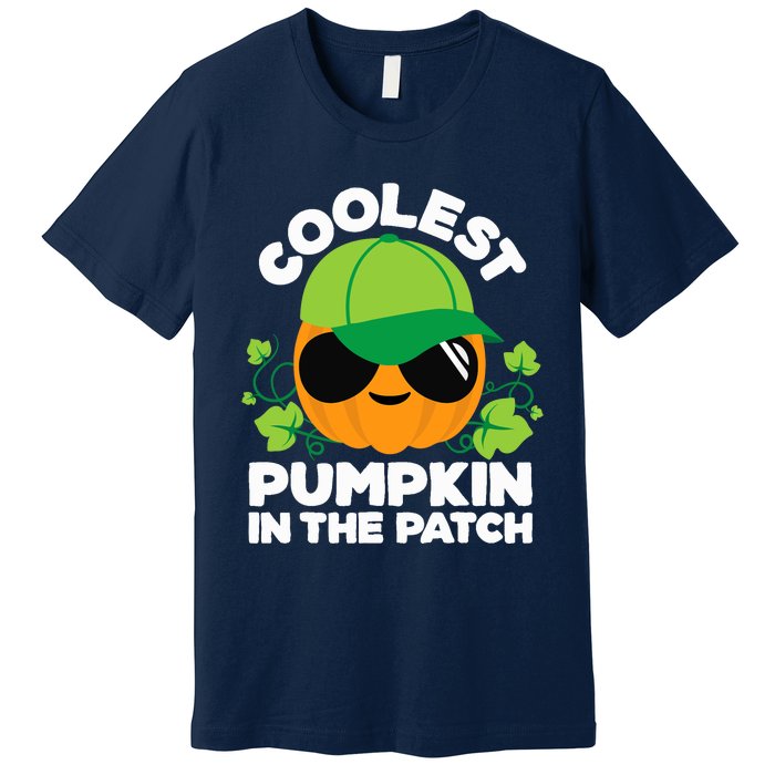 Pumpkin Patch Boy Or Girl Fall Coolest Halloween Premium T-Shirt