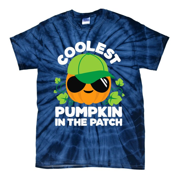 Pumpkin Patch Boy Or Girl Fall Coolest Halloween Tie-Dye T-Shirt