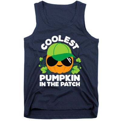 Pumpkin Patch Boy Or Girl Fall Coolest Halloween Tank Top