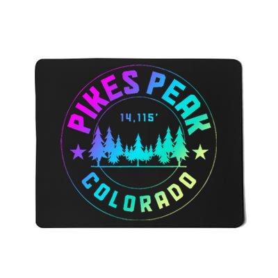 Pikes Peak Colorado Mountain Hiking Mousepad