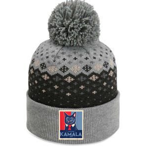 Politically Purrfect Cats For Kamala Harris 2024 President The Baniff Cuffed Pom Beanie