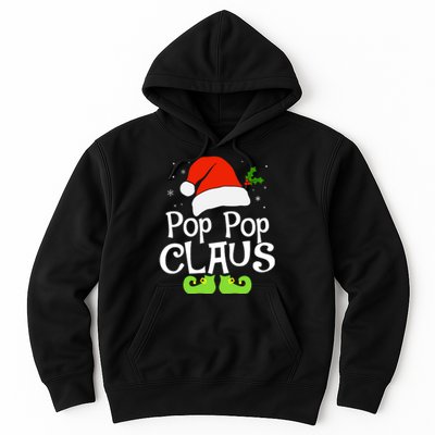 Pop Pop Claus Matching Family Christmas 2022 Costume Santa Hoodie