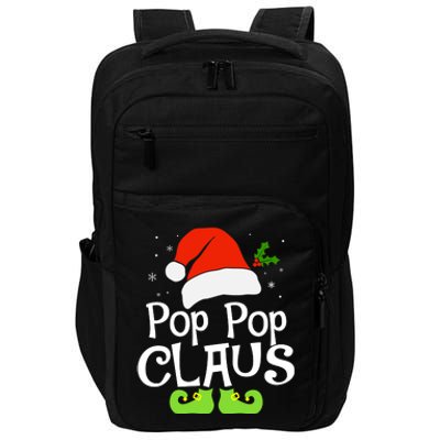 Pop Pop Claus Matching Family Christmas 2022 Costume Santa Impact Tech Backpack