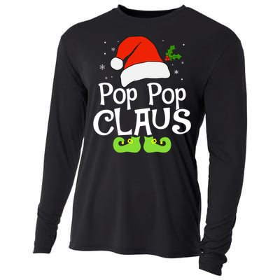 Pop Pop Claus Matching Family Christmas 2022 Costume Santa Cooling Performance Long Sleeve Crew