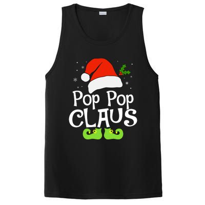 Pop Pop Claus Matching Family Christmas 2022 Costume Santa PosiCharge Competitor Tank