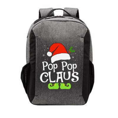 Pop Pop Claus Matching Family Christmas 2022 Costume Santa Vector Backpack