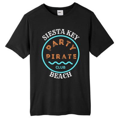 Party Pirate Club Siesta Key Beach Tall Fusion ChromaSoft Performance T-Shirt