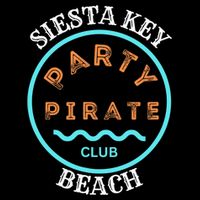 Party Pirate Club Siesta Key Beach Wool Snapback Cap