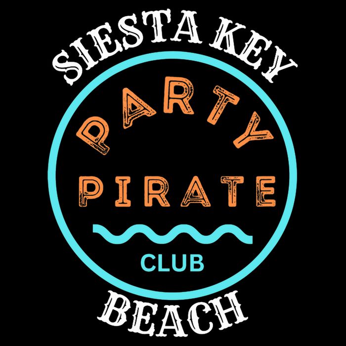 Party Pirate Club Siesta Key Beach Wool Snapback Cap