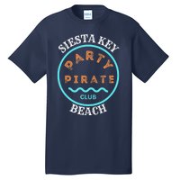 Party Pirate Club Siesta Key Beach Tall T-Shirt