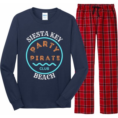 Party Pirate Club Siesta Key Beach Long Sleeve Pajama Set