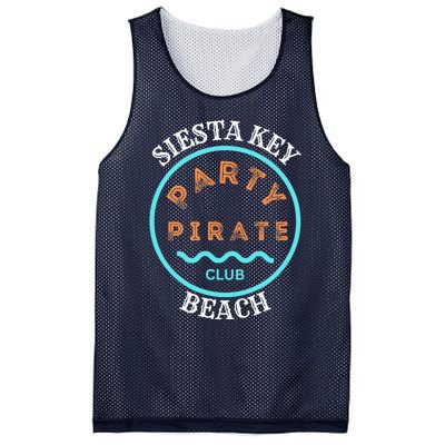 Party Pirate Club Siesta Key Beach Mesh Reversible Basketball Jersey Tank