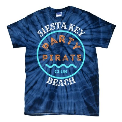 Party Pirate Club Siesta Key Beach Tie-Dye T-Shirt