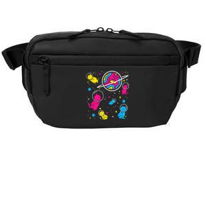 Pan Pride Cat In Space Pansexual Crossbody Pack