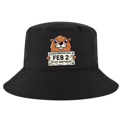 Punxsy PhilS Cute Groundhog Day February 2nd Birthday Cool Comfort Performance Bucket Hat