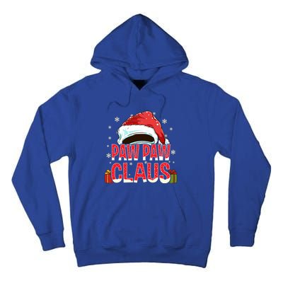 Paw Paw Claus Group Funny Gift Matching Family Christmas Meaningful Gift Tall Hoodie