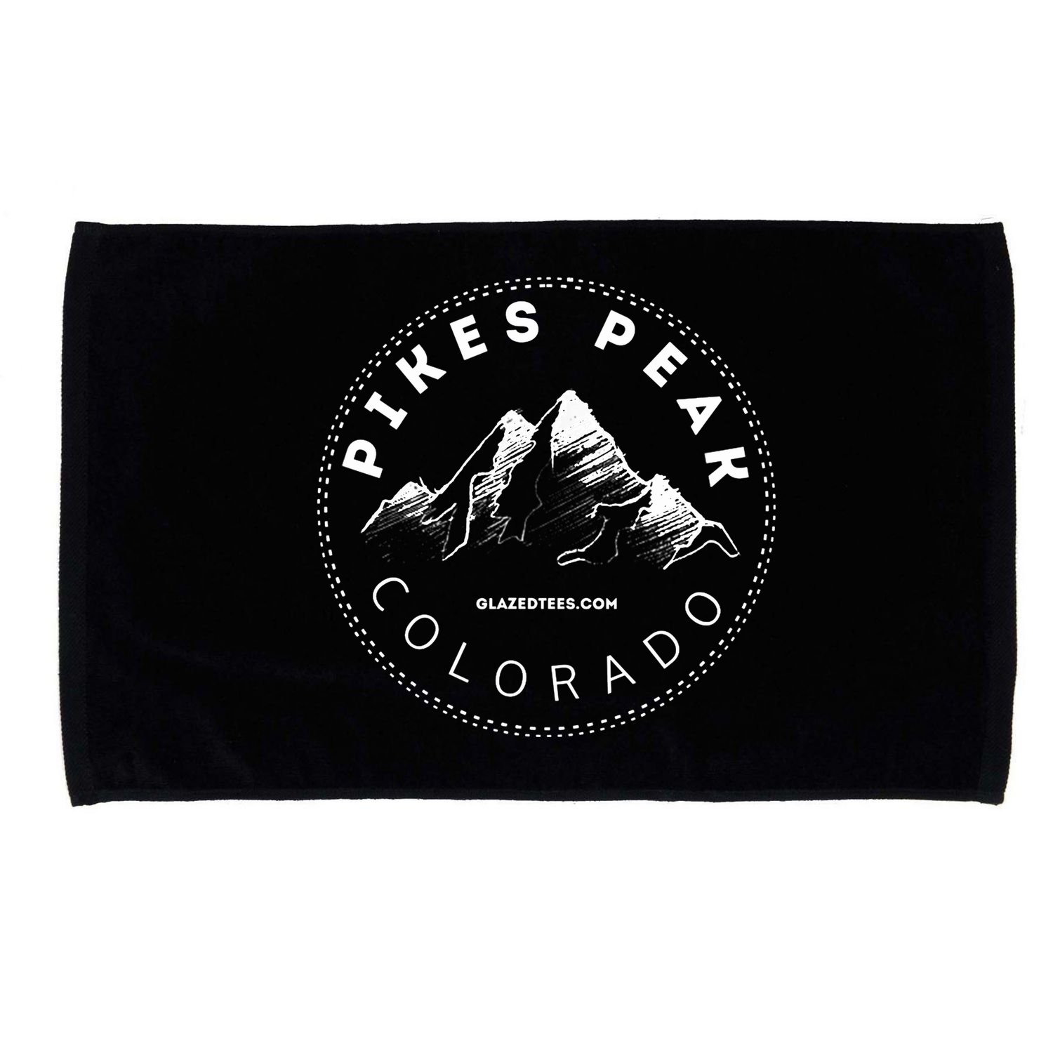 Pikes Peak Colorado Mountain Adventure Microfiber Hand Towel