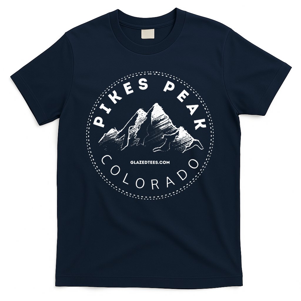 Pikes Peak Colorado Mountain Adventure T-Shirt