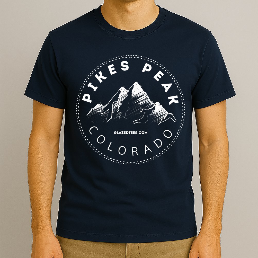 Pikes Peak Colorado Mountain Adventure T-Shirt