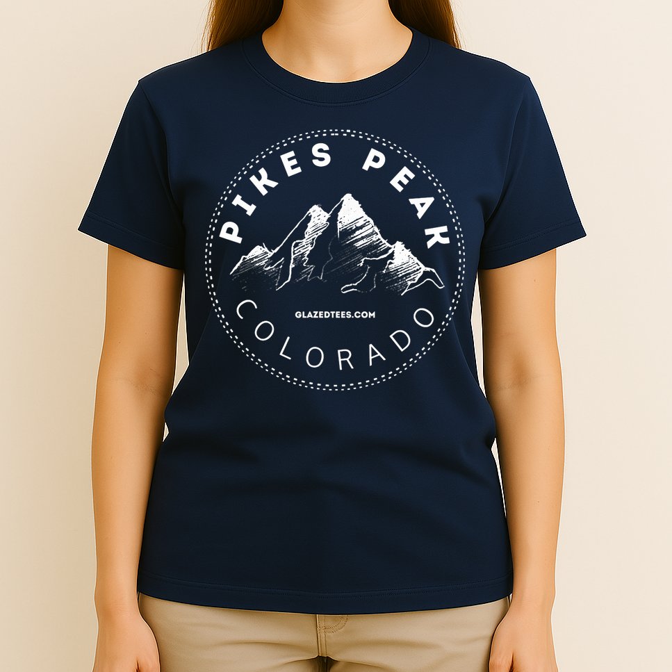 Pikes Peak Colorado Mountain Adventure T-Shirt